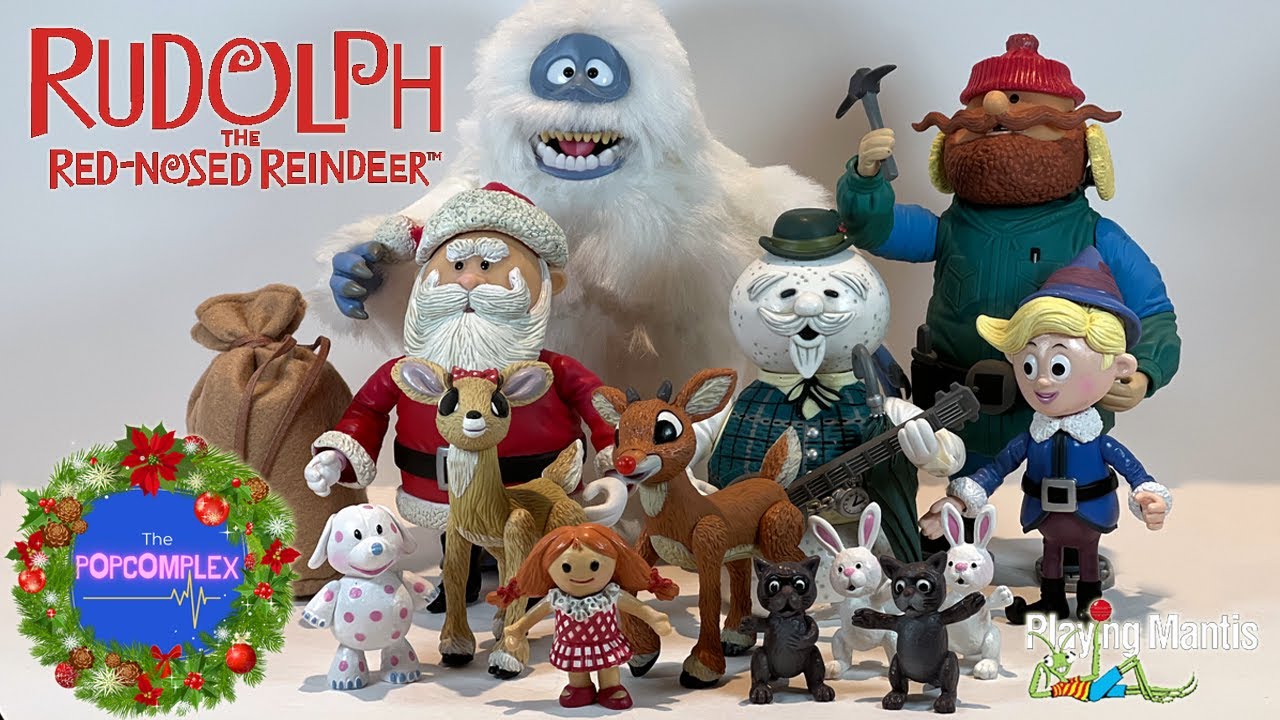 Rudolph the Red-Nosed Reindeer Figure Unboxing & Review | Playing Mantis
