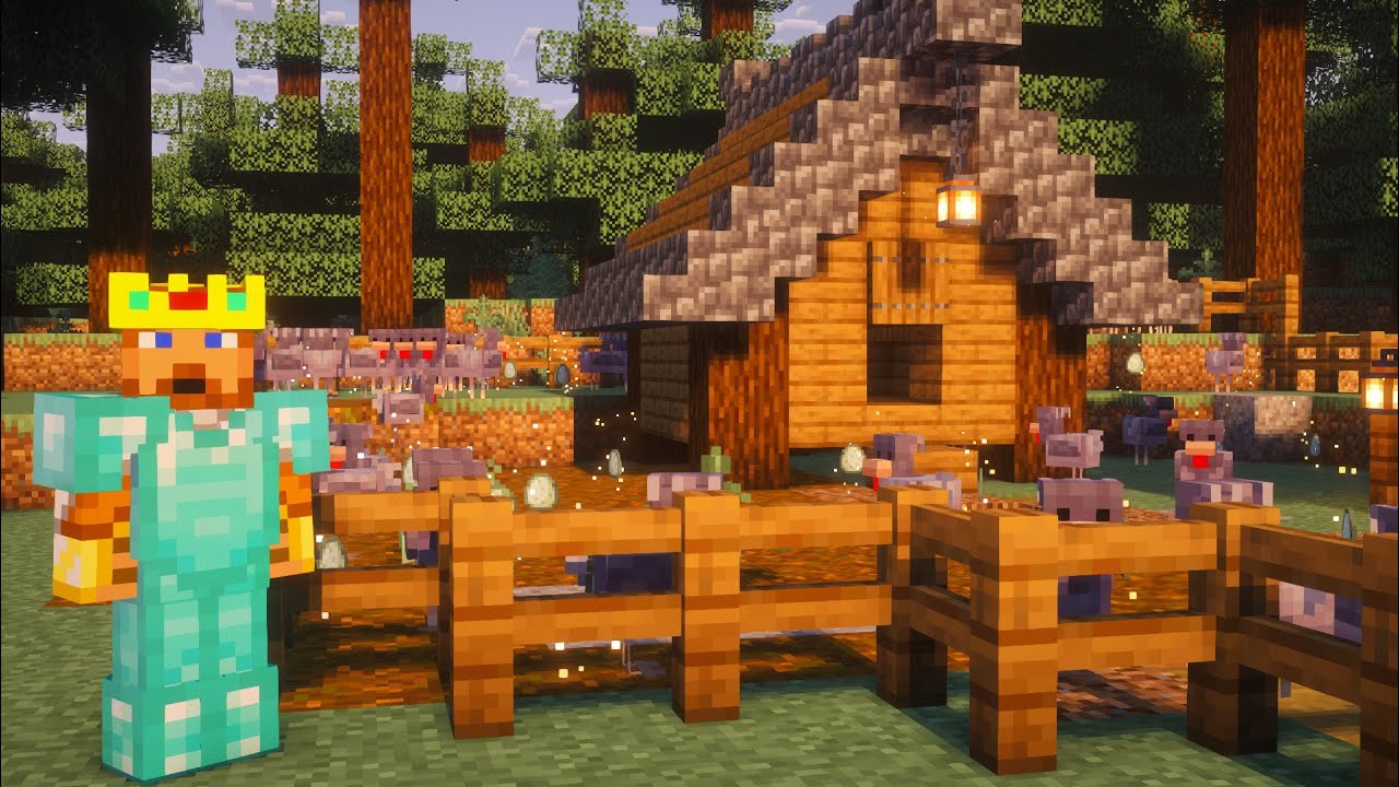 Building A Chicken Coop! [Forever World EP. 2]