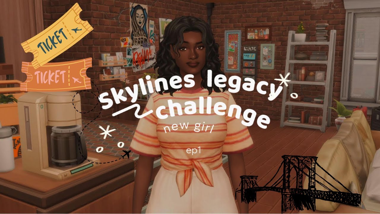 One way ticket Ep 01 (Skylines Legacy Sims 4)