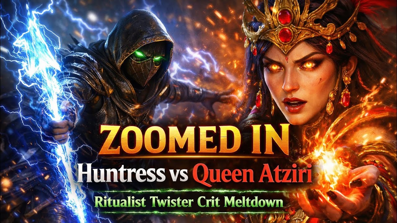 Up Close with Queen Atziri | Ritualist Twister Critical Build Showcase | PoE2 beta. 
