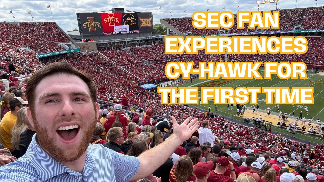 My First Iowa State Football Experience (IT WAS AWESOME)
