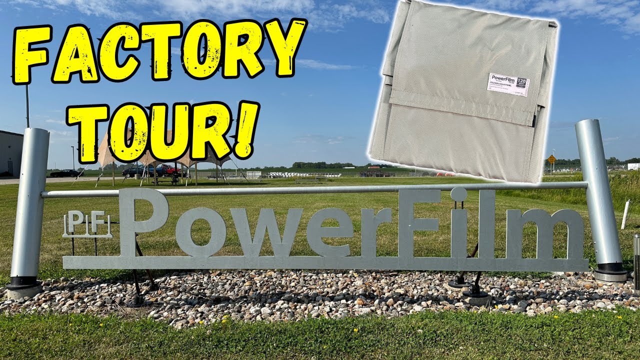How PowerFilm Solar Panels Are Made | Factory Tour: Ames, IA