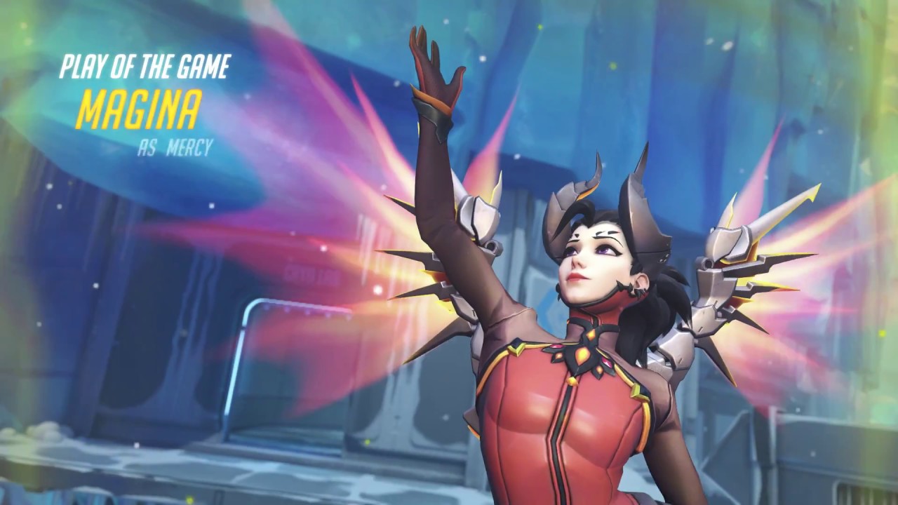 Triple Team kill in Mercy 1 punch 1 kill 1 ult!