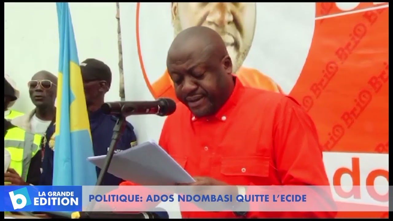 Politique: Ados Ndombasi quitte l&rsquo;ECIDE