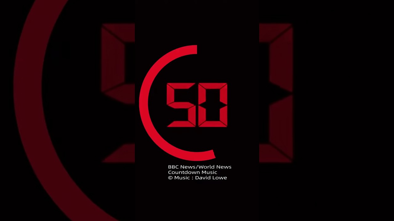 60 Seconds Countdown Timer With BBC News Music.#shorts #timer #countdown #bbcnews #bbcworld #60s
