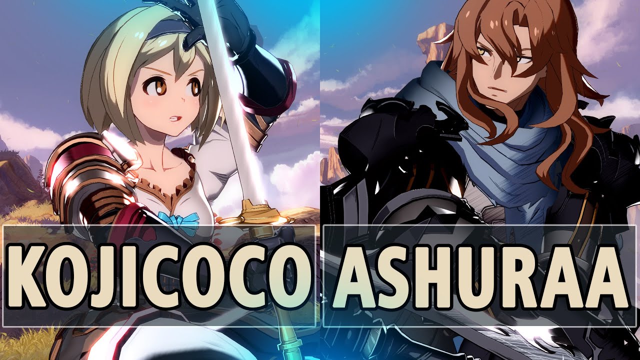 GBVSR:🔥Kojicoco (Djeeta) Vs Ashuraa (Siegfried)🔥| High Level Gameplay.