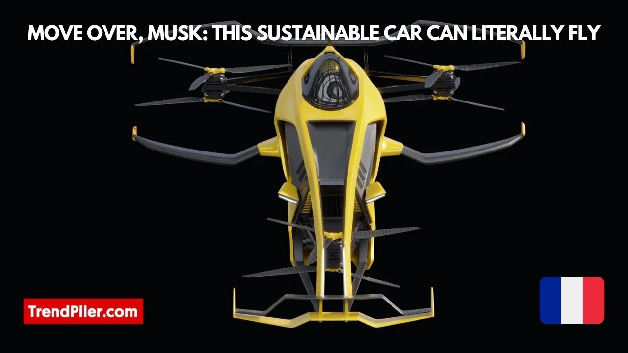 Move over, Musk This sustainable car can literally fly