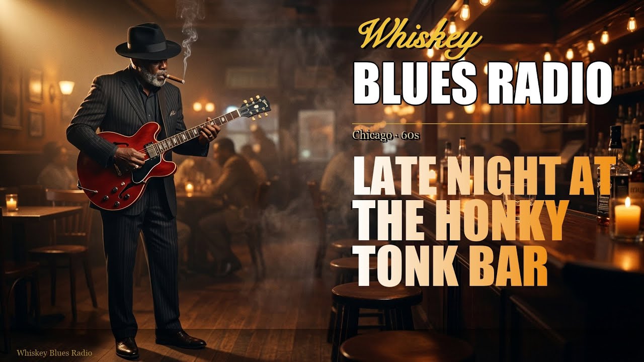 After Hours Whiskey Blues | Late Night at the Honky Tonk Bar