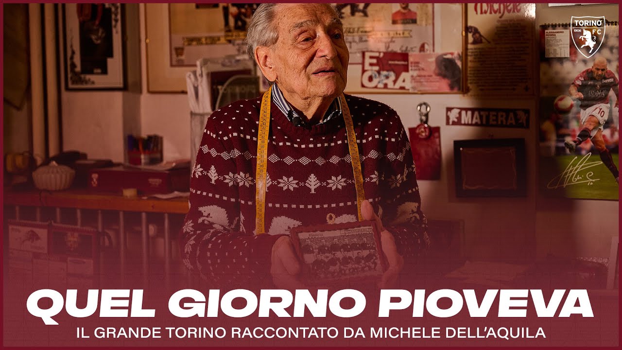 QUEL GIORNO PIOVEVA | DAL GRANDE TORINO A OGGI, LA PASSIONE DI MICHELE DELL’AQUILA 🐂
