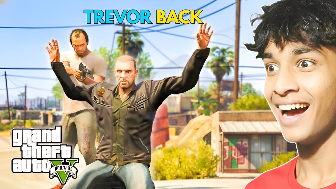 TREVOR KILLED JOHNNY K 🔥/ #8 GTA5 GAMEPLAY #gta5 #gtav