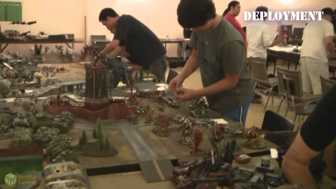 250,000 Point Apocalypse Battle Report:  Deployment