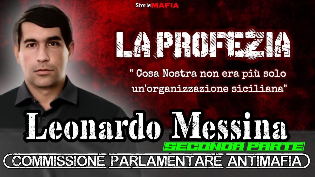 La Profezia Leonardo Messina Seconda Parte  #storiemafia #perte