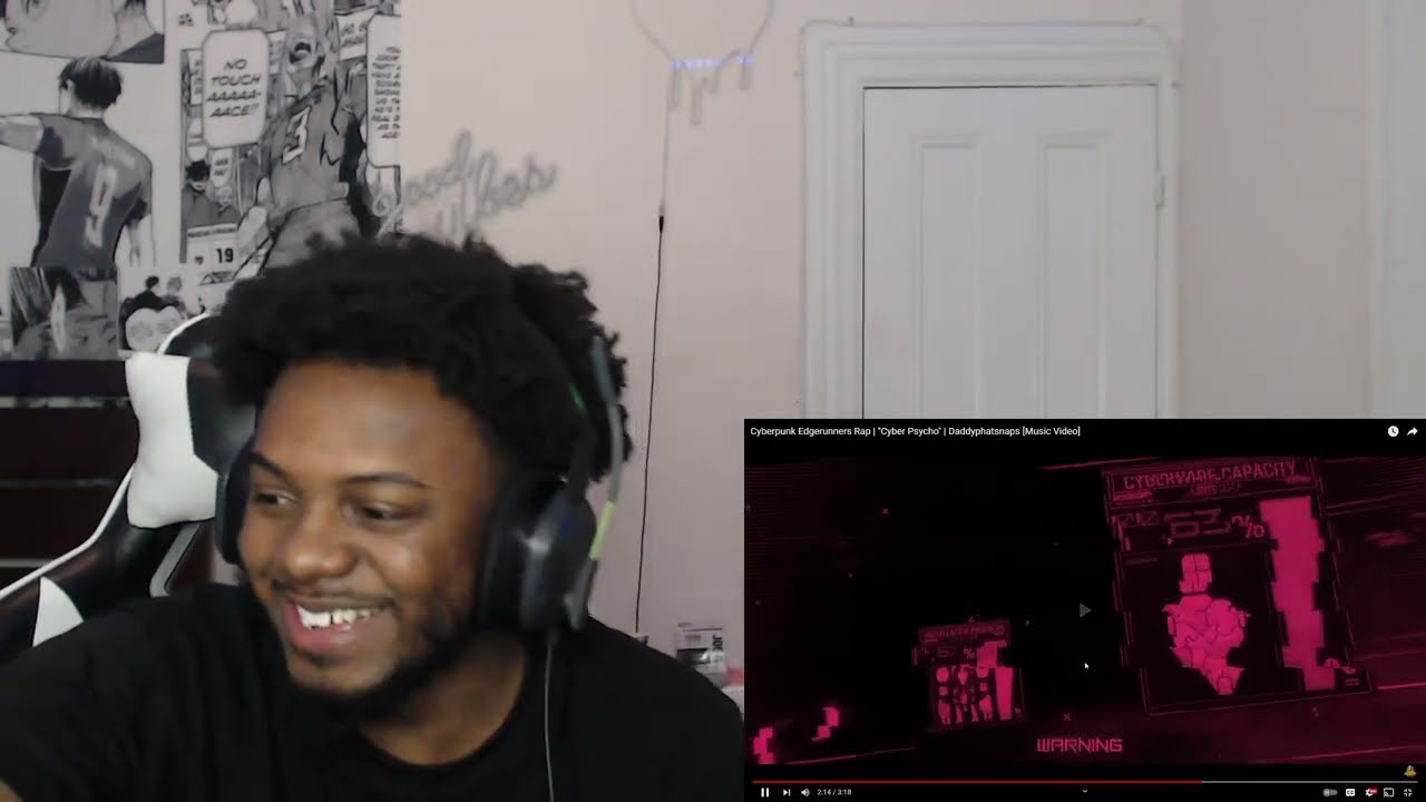 Cyberpunk Edgerunners Rap REACTION | 