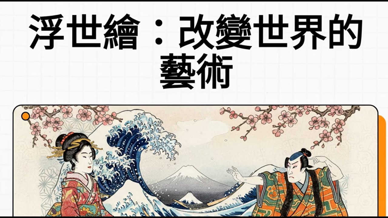 NotebookLM示例—浮世繪：改變世界的藝術