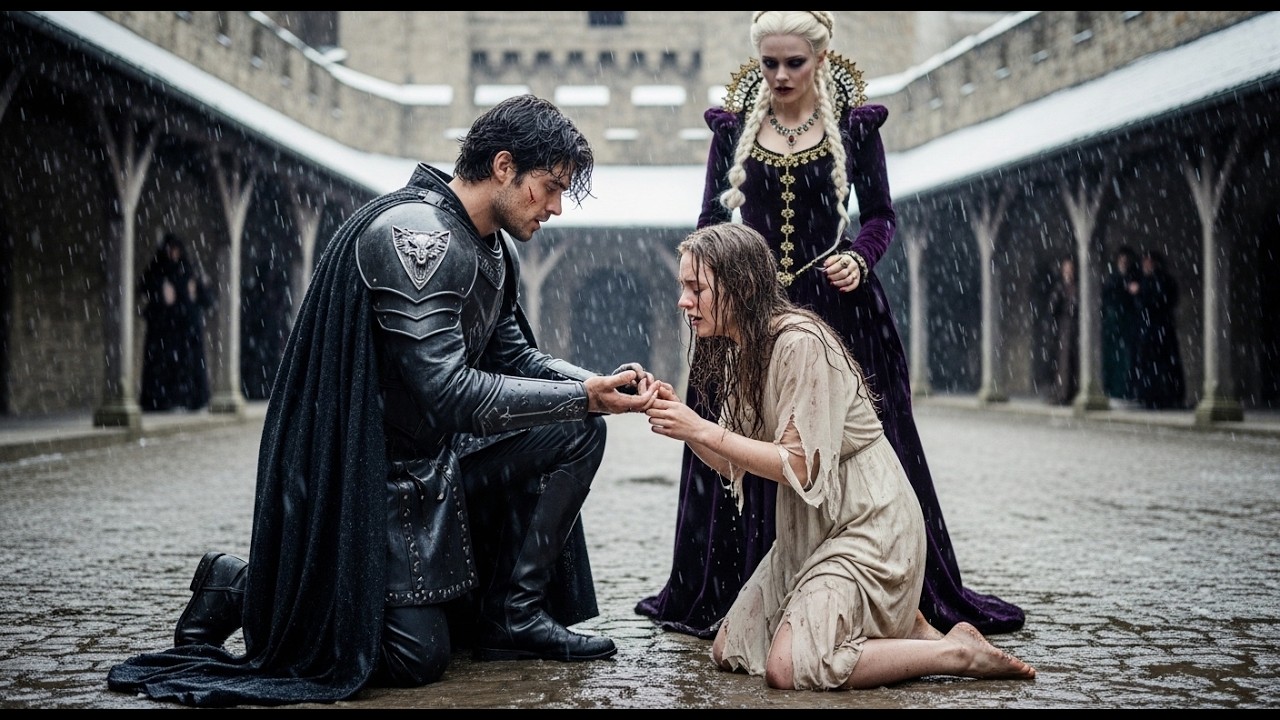 They Made Her Kneel for Six Hours in the Rain — The Alpha King Knelt the Seventh