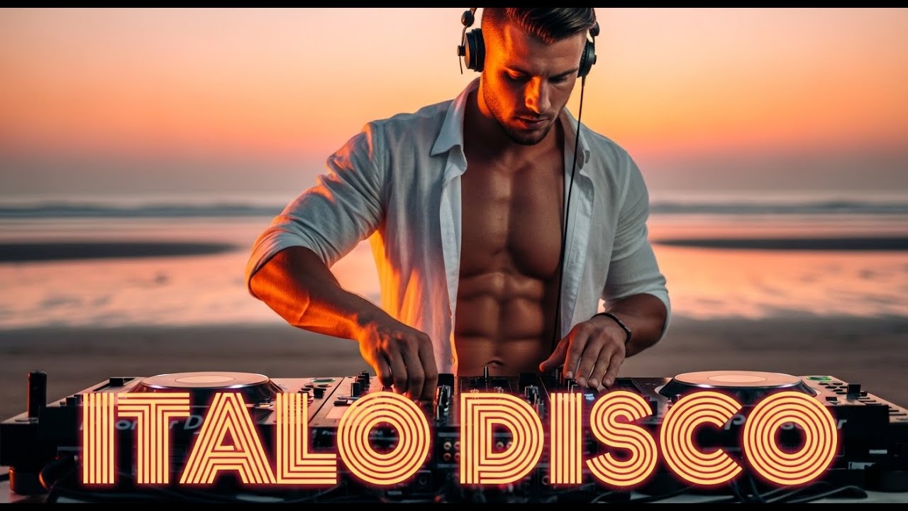 🌴 Italo Disco Beach Party 🎶 Retro 80s DJ Mix | Summer Dance Night Vibes