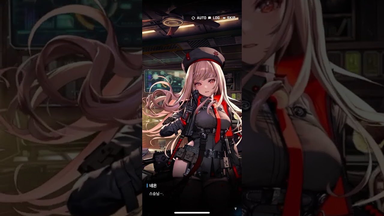 [승리의 여신 니케 클립] 다친 지휘관을 돌보는 카운터스