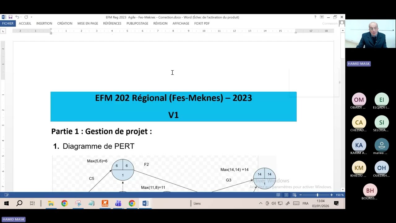 Agile - (15) FS202 - Correction EFMR 2024 V2 (Fès-Meknès)