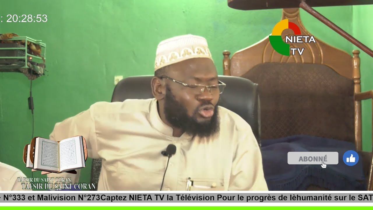 Tafsir Imam Idriss Amara KANTE NIETA TV