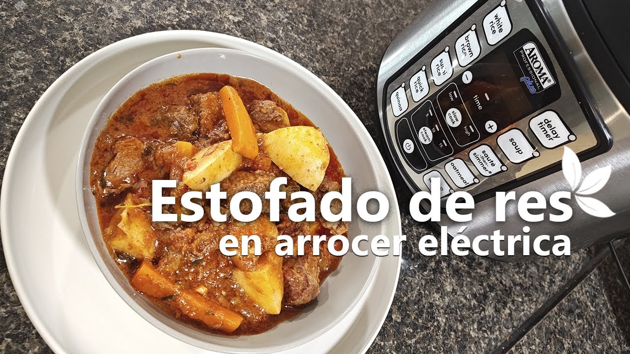 Estofado de res | En arrocera eléctrica