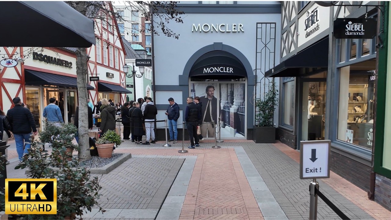 Luxury Outlet & Historic Roermond 🇳🇱 | Sunday City Walk 4K