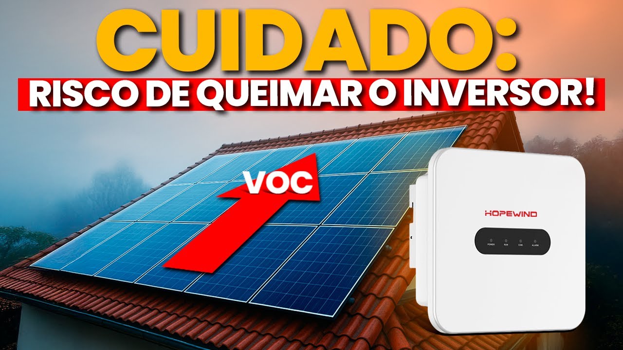 Por que o INVERSOR SOLAR pode queimar no FRIO?