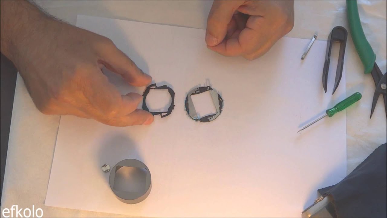 Sony DSC-HX50V Lens cover flaps repair