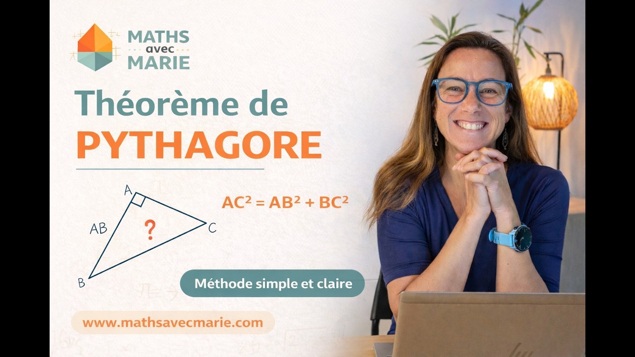 Comprendre le théorème de Pythagore simplement | Méthode claire