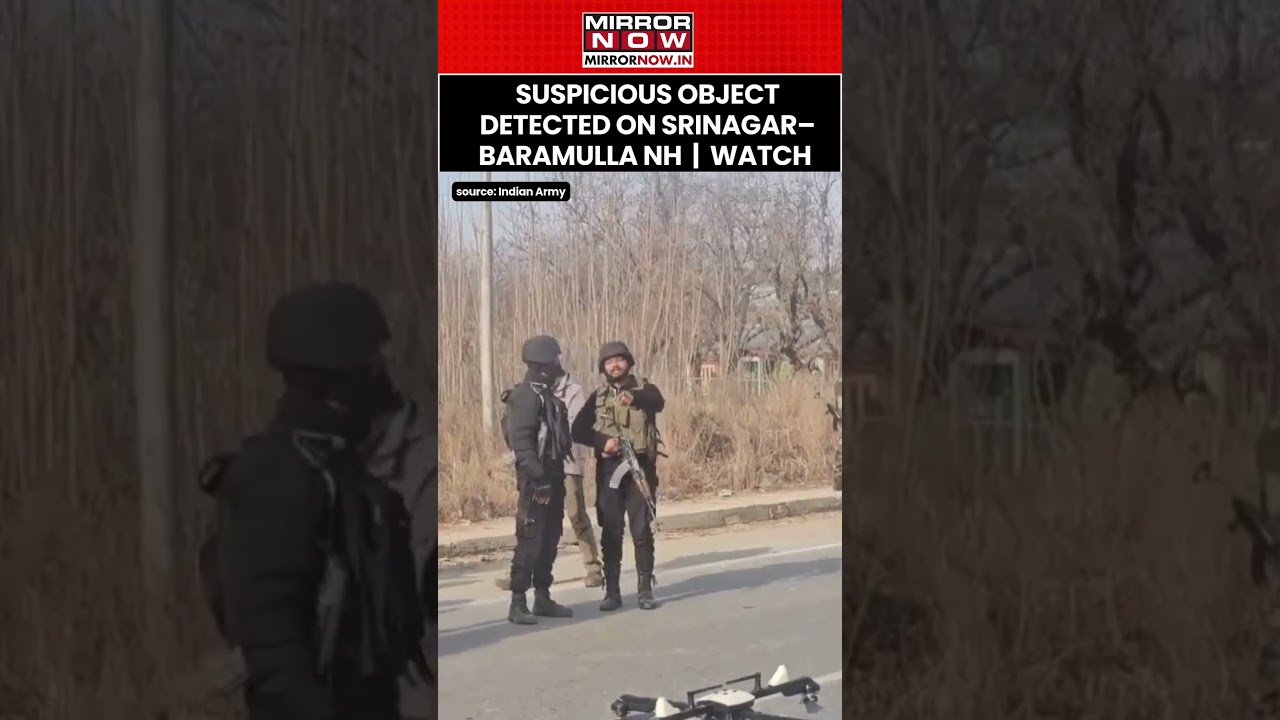 Suspicious Object Detected On Srinagar&ndash;Baramulla National Highway At Tapper Pattan Area #shorts