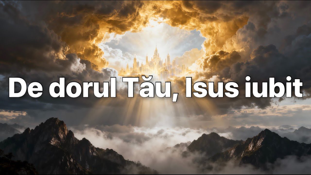 De dorul Tău, Isus iubit | Răsunet Divin