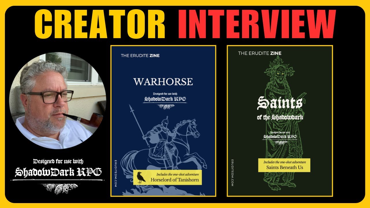 Shadowdark RPG Creator Interview: EruditeDM