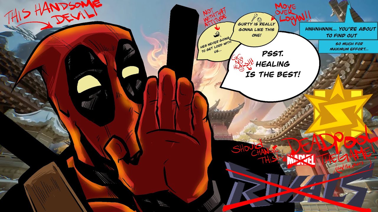 THE DPS WORST NIGHTMARE (DEADPOOL) [A MARVEL RIVALS MONTAGE]