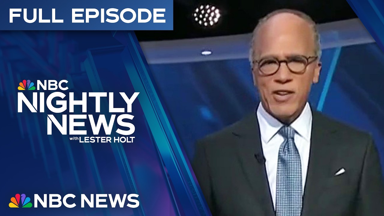 NBC Nightly News Full Episode - Jan. 15