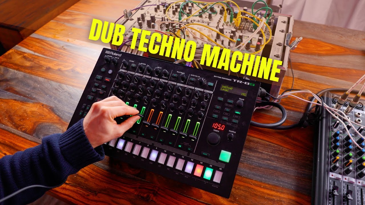 How to use the TR-8S as an all in one Dub Techno Machine (Feat: Victor Drouin)