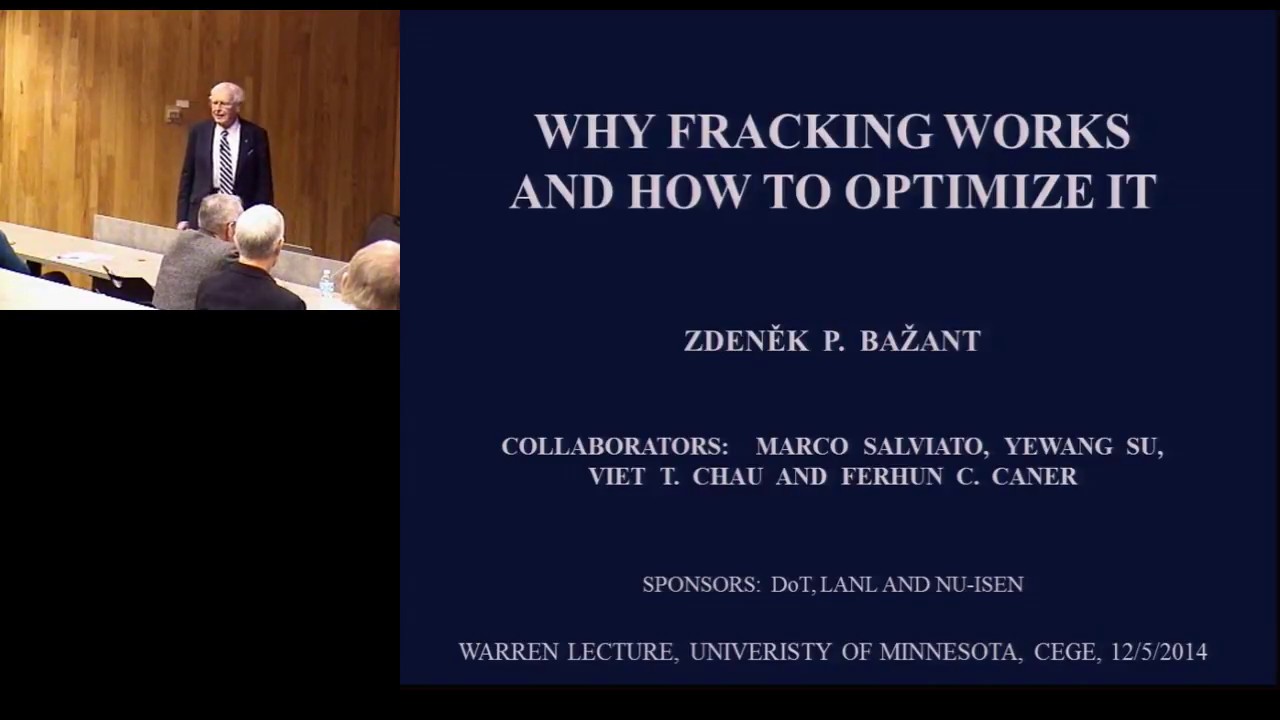 Warren Lecture series - Zdenek Bazant (Dec. 2014)