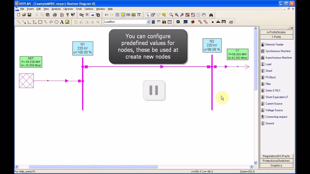 NEPLAN Graphical User Interface Part 1
