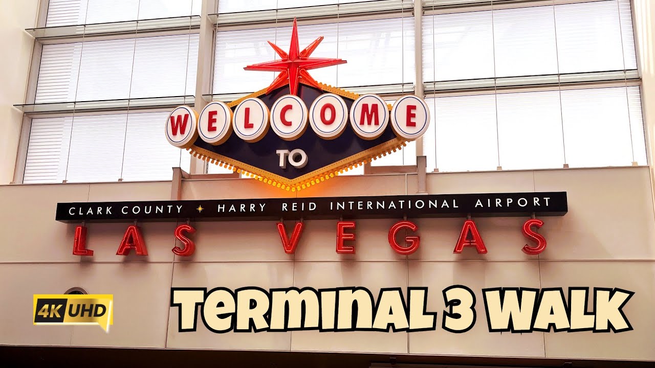 Harry Reid Airport T3 Tour, Las Vegas