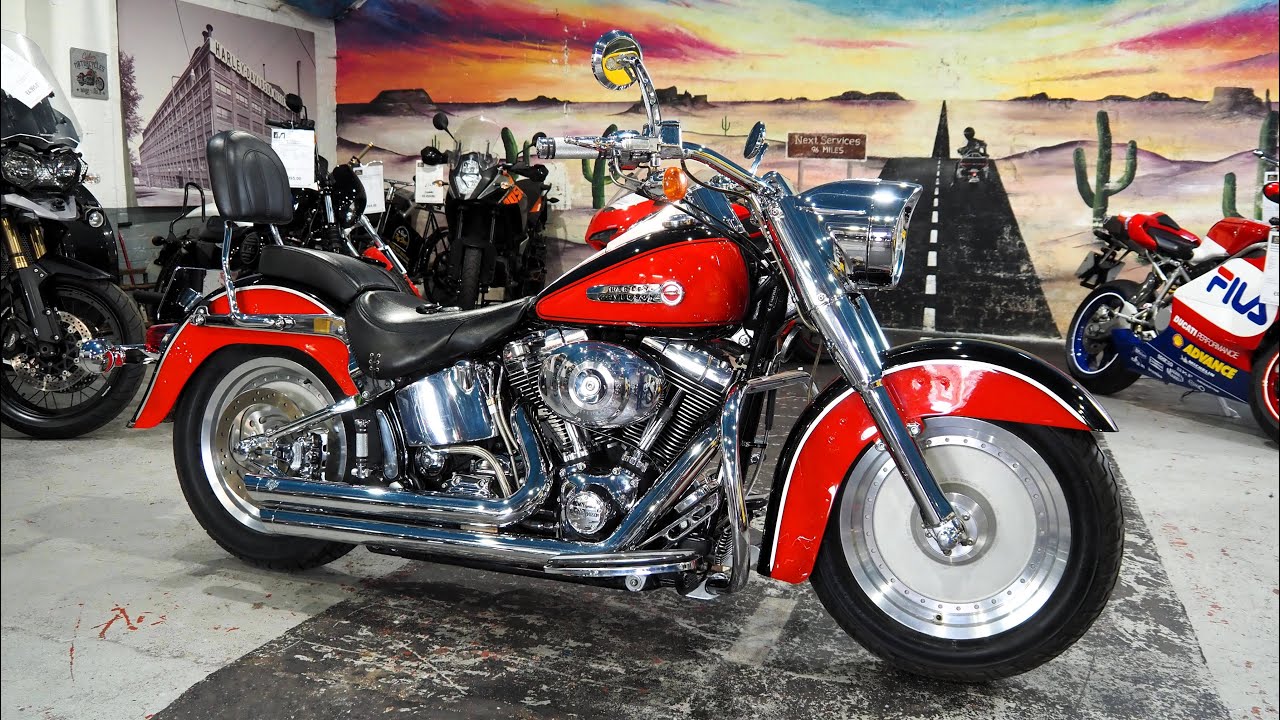 Harley Davidson Fatboy 100 year anniversary , Start up Vance & Hines ,Stage 1 , here @therealtoyshop