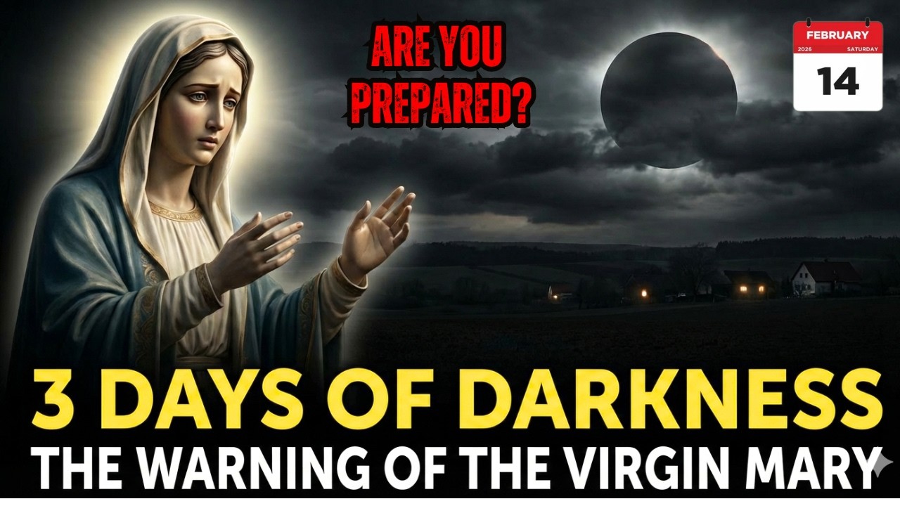 A warning from the Virgin Mary | 3 Days of DARKNESS in 2026 - Are You PREPARED?! MESSAGE VIRGIN MARY
