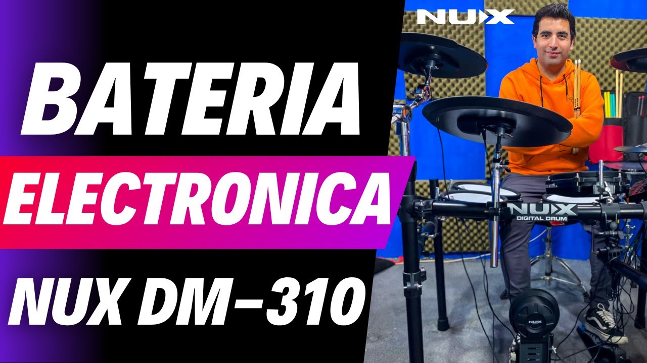 🚨 Asi SUENA la NUX DM-310 🥁 : La MEJOR OPCION en cuanto a PRECIO/CALIDAD? 🤔 (REVIEW)