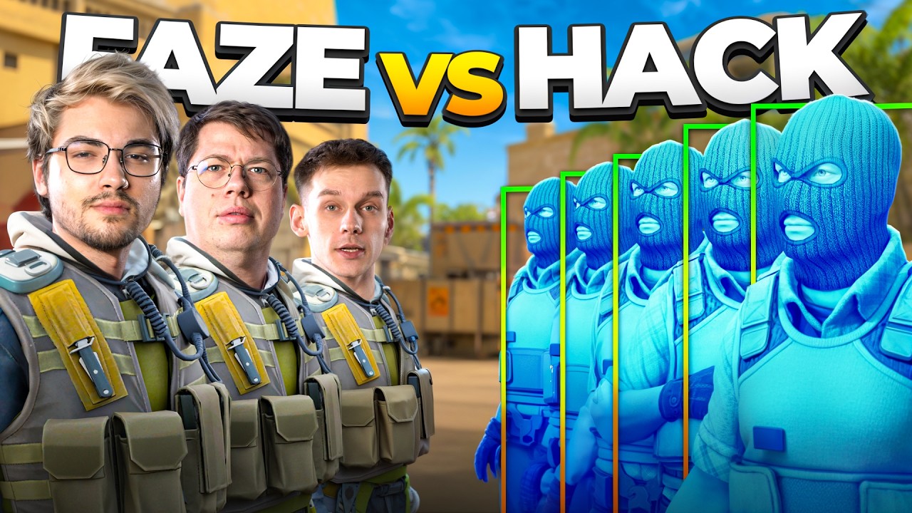 Can FaZe CS2 Beat 5 CHEATERS?