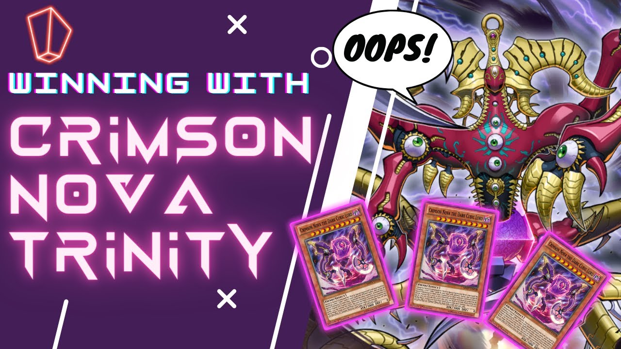 【Gimmick Card】Summoning Crimson Nova Trinity the Dark Cubic Lord