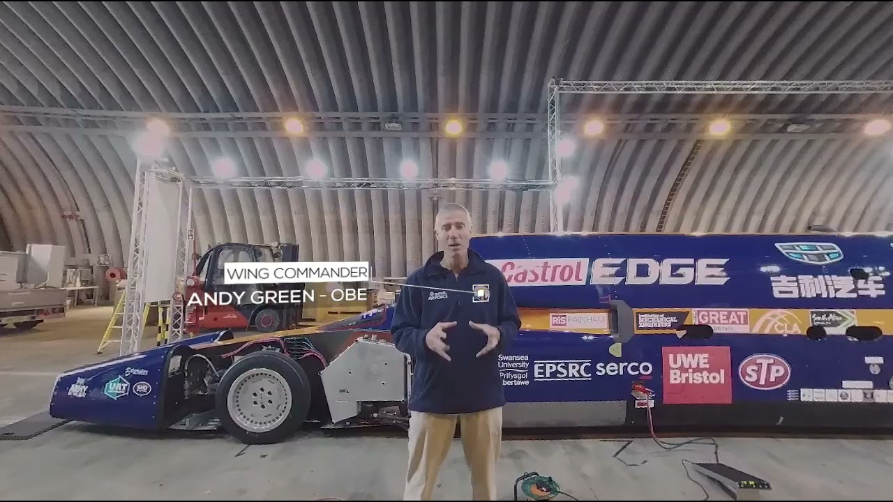 Bloodhound   Driving the world’s fastest car in 360 video   BBC News