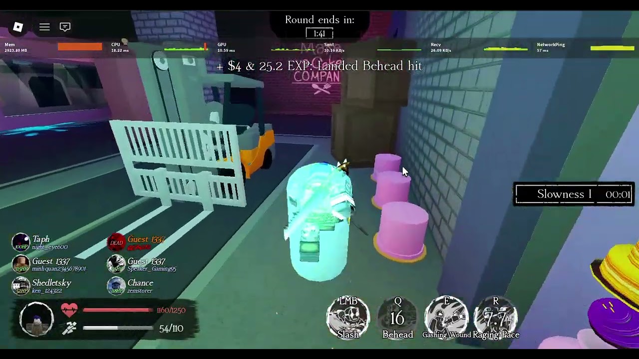 The table filp*guest 1337 become the killer*#forsakenroblox