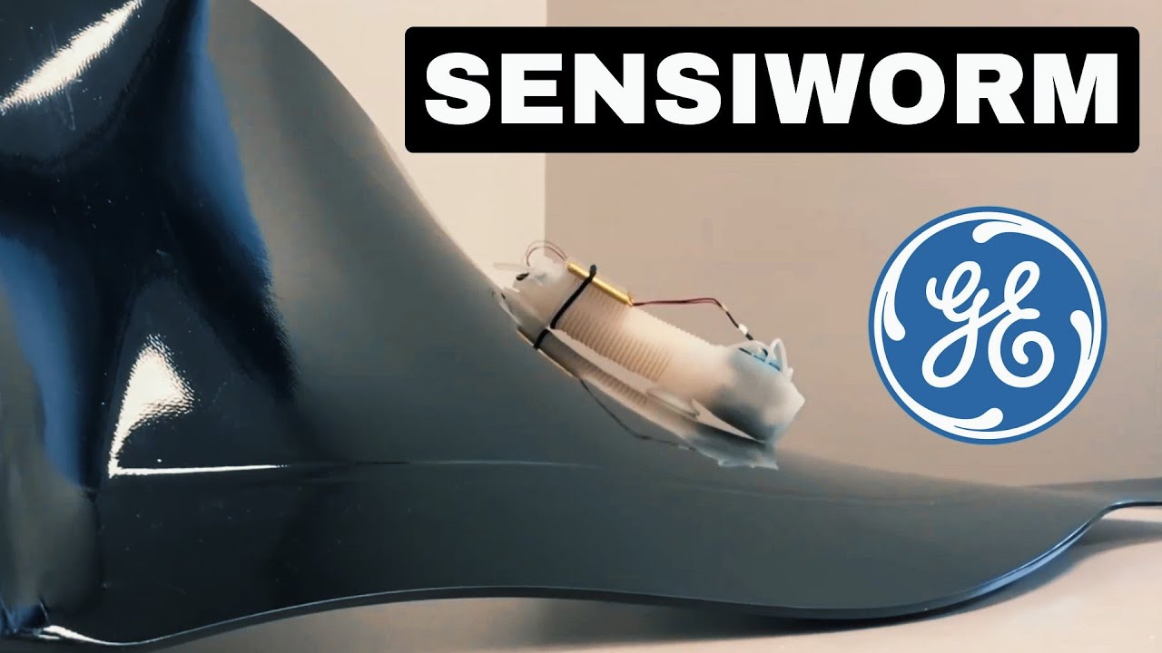 GE Aerospace Unveils Squishy Sensiworm Robot for Aircraft Inspections
