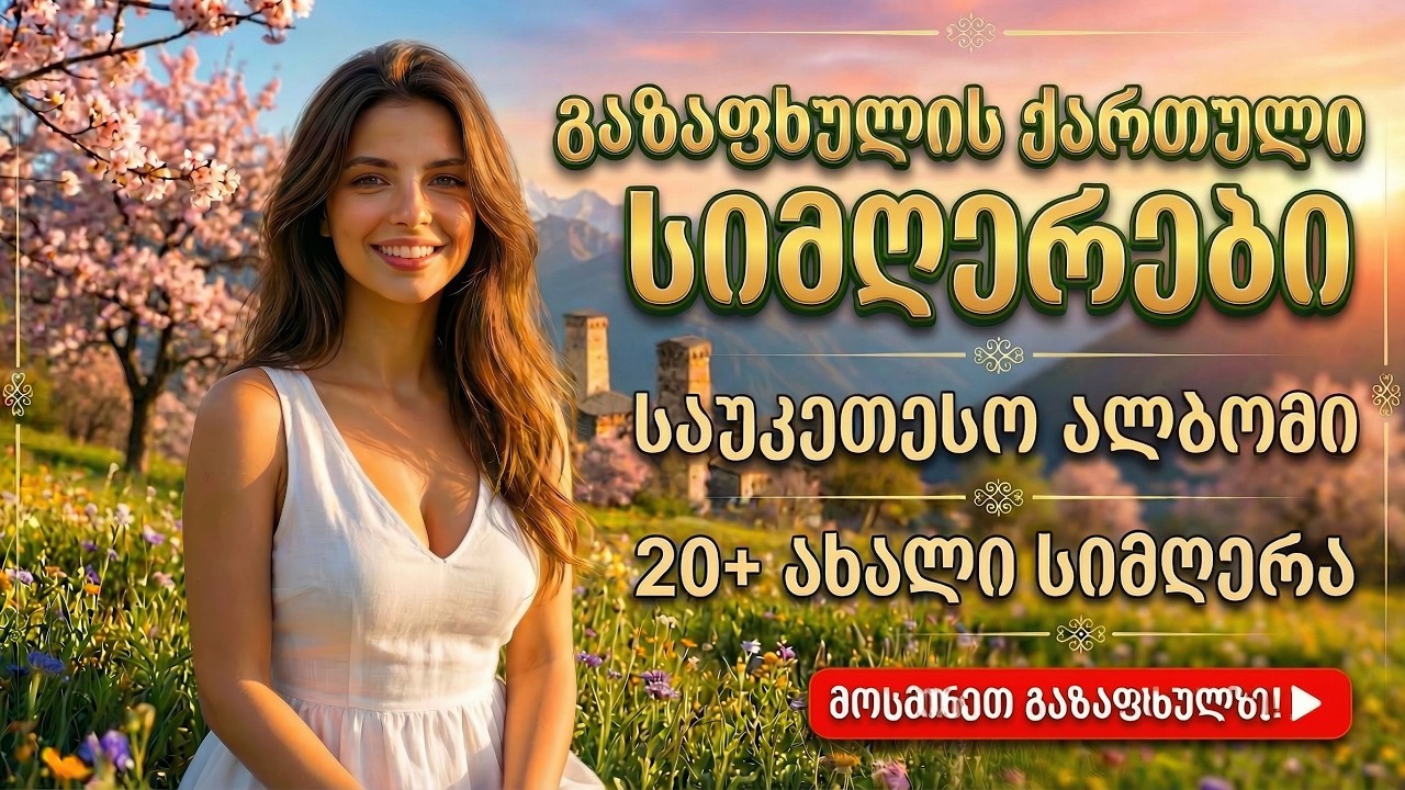ქართული სიმღერები | გაზაფხულის ულამაზესი კრებული • ახალი ფლეილისტი 2026