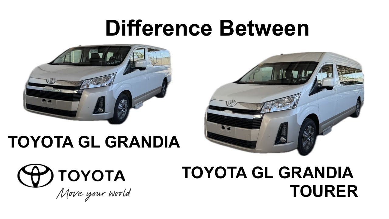 Сравнение Toyota GL Grandia и GL Grandia Tourer