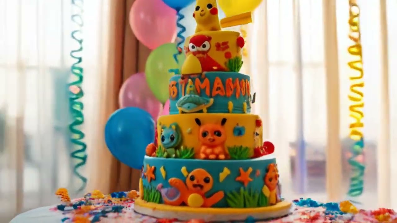 Watch This Pokemon Cake Come To Life In 60 Seconds!