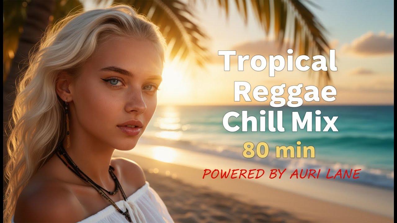 ReggaeArise 🌺 80 min Tropical Reggae × Lo-Fi × Dancehall Chill Mix | Island Visual Journey