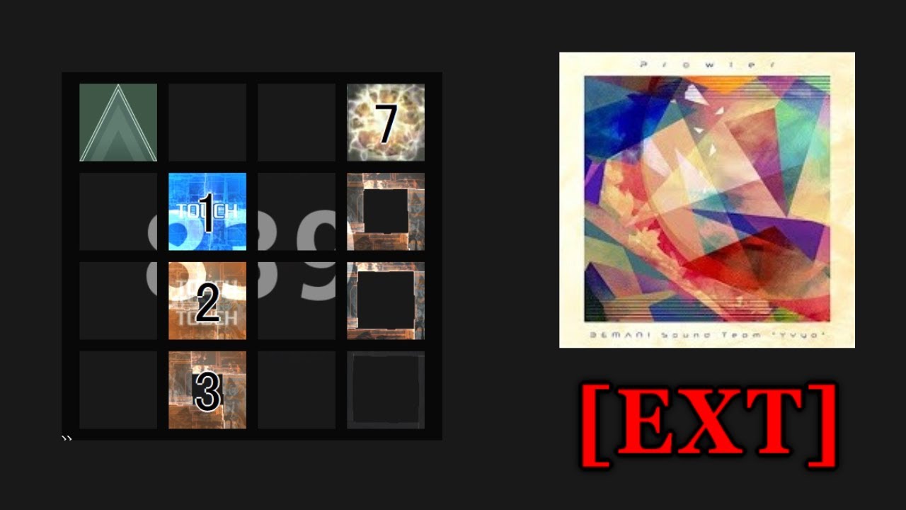 【jubeat beyond the Ave.】Prowler(EXT) 譜面確認(シャッター+ハンドクラップ+同時色分け)